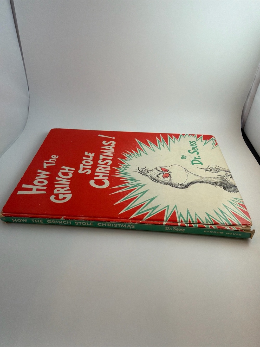 How the Grinch Stole Christmas by Dr Seuss 1957 1st Edition Hardcover - Picture 3 of 16